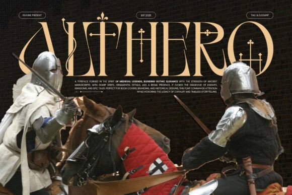 Althero Regular: A Regal Typeface for Bold Branding
