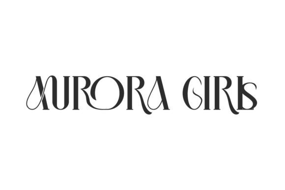 Aurora Girl: A Luxurious Serif Font for Branding