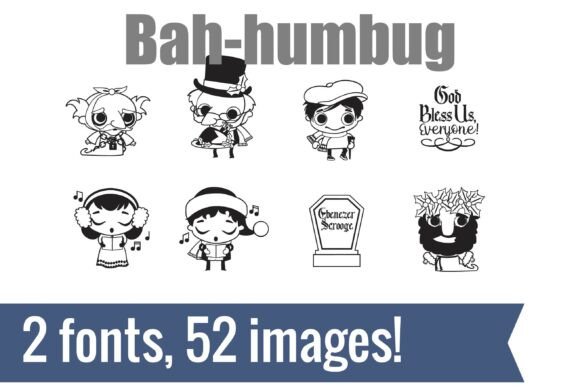 Bah-humbug Dingbats: A Festive Typeface for Holiday Branding