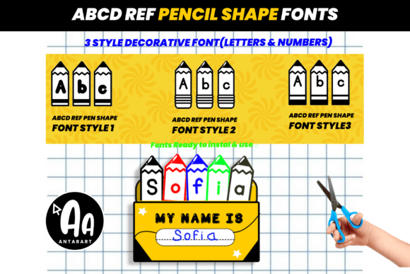 Boost Campaign Clarity with Pencil Shape Box Template Font
