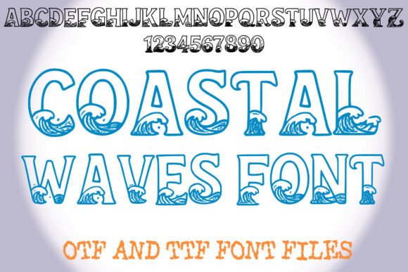 Coastal Waves Font Review: Elevating Summer Campaigns