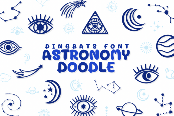 Designing with Astronomy Doodle: A Whimsical Typeface for Brand Identity