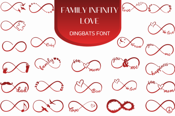 Designing with Family Infinity Love: A Dingbats Typeface for Branding
