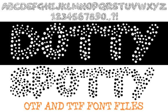 Dotty Spotty Review: A Playful Display Font for Bold Brands
