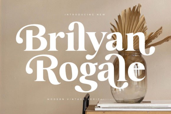 Elevate Your Brand with the Brilyan Rogale Typeface