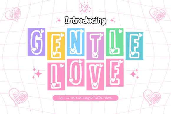 Gentle Love Font: The Perfect Typeface for Handmade Brands
