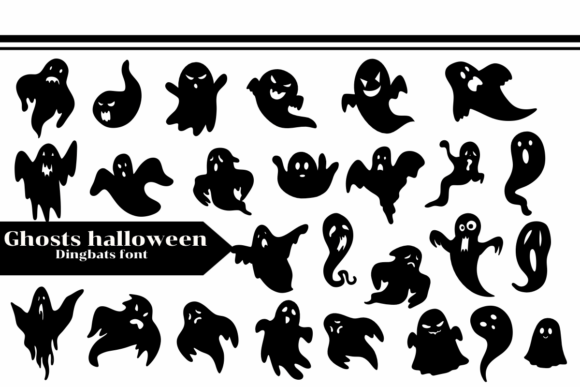 Ghosts Halloween Font for Spooky Campaigns
