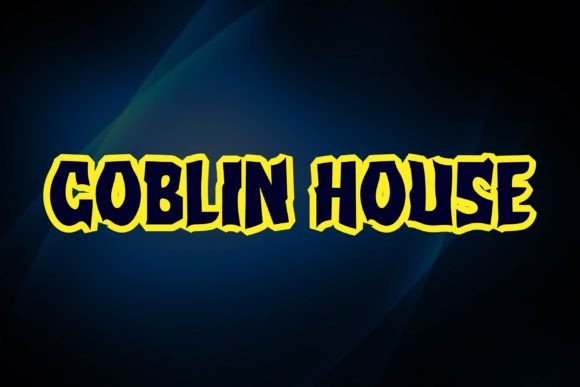 Goblin House: A Whimsical Display Font for Web Design