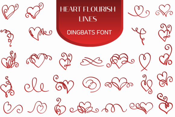 Heart Flourish Lines: A Designer's Field Test