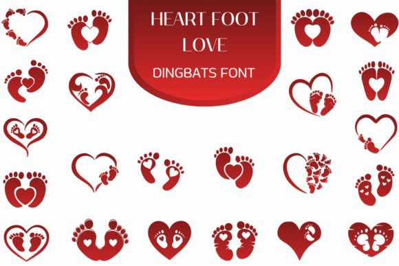 Heart Foot Love: The Dingbat Font That Stops the Scroll