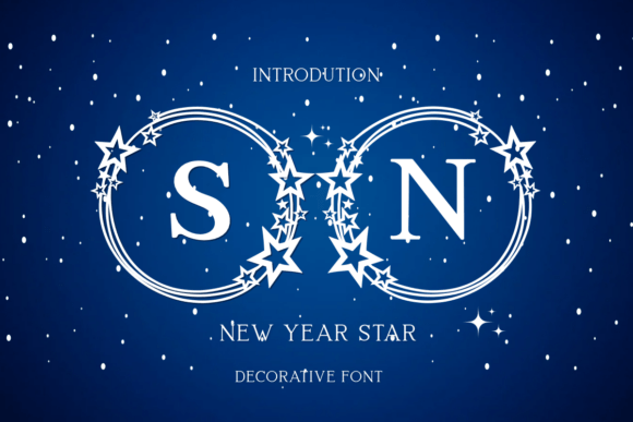New Year Star Review: A Festive Display Font for Bold Branding