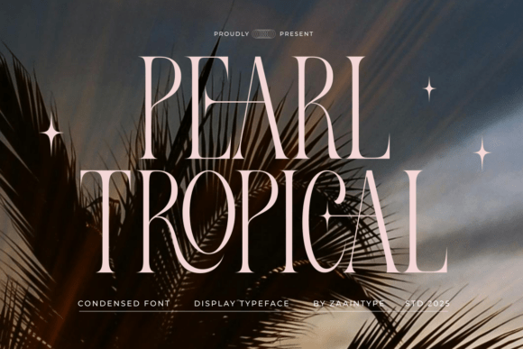 Pearl Tropical: The Serif Font for Scroll-Stopping Branding