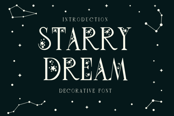 Starry Dream Font: Elevate Your Brand
