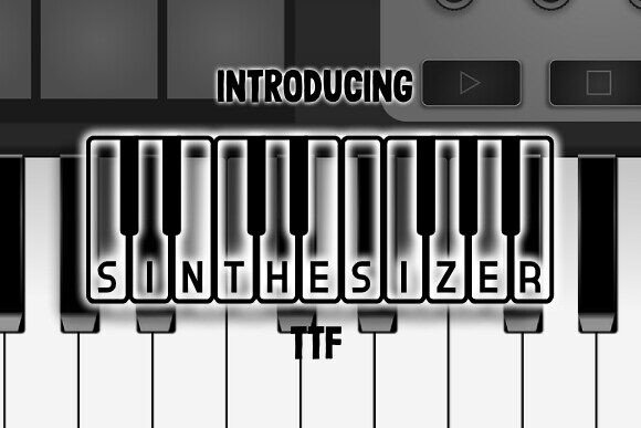 Synthesizer: A Bold Decorative Font for Modern Web Design