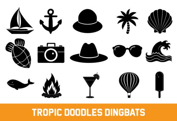 Tropic Doodles: A Designer's Review for Brand Projects