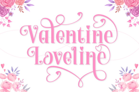 Valentine Loveline: A Serif Font for Romantic Campaigns