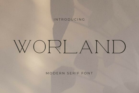 Worland: A Refined Serif Font for Modern Web Design